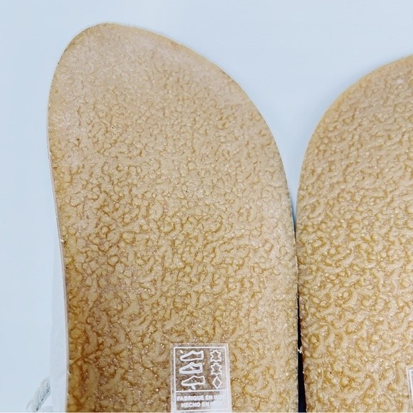 Free People Womens Caroline Cali White Leather Boho Flat Sandals Shoes Sz 40 10 - Picture 9 of 12